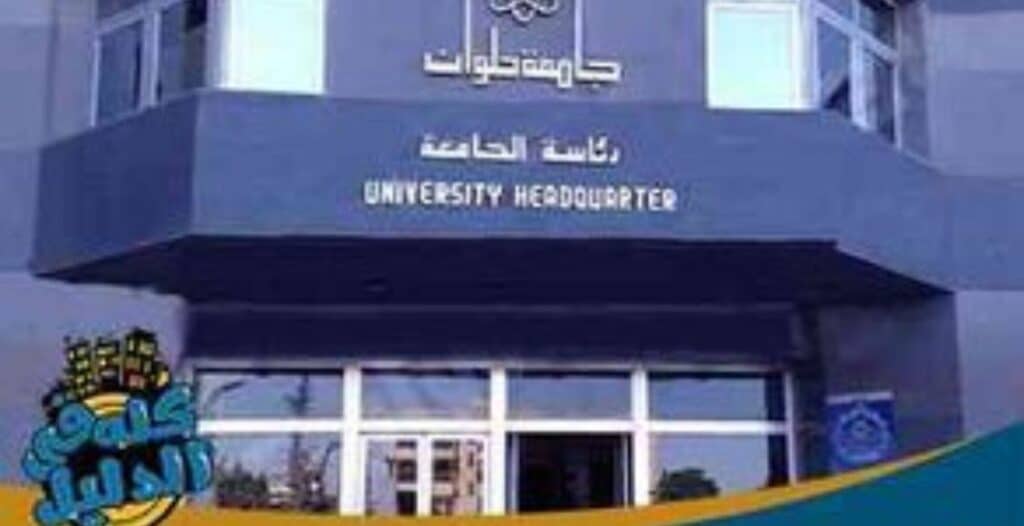 صورة لجامعة حلوان من الخارج